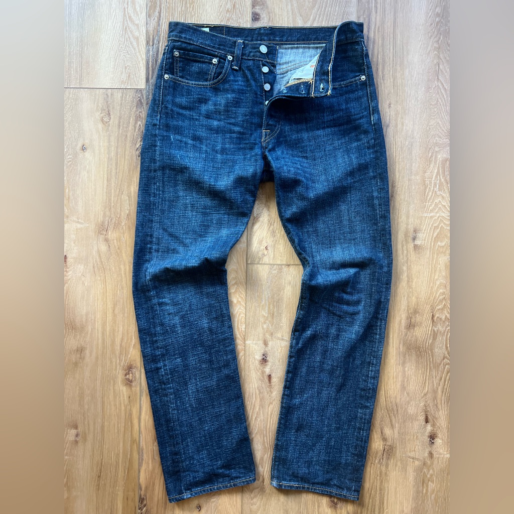 Levi’s 501 Original Fit Jeans Men’s W32 L31 Dark Wash Y2k Denim Super Clean